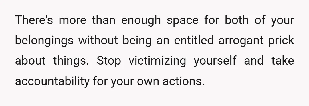 You wouldn't think you were being gaslit if your roommate used your towels to wipe their ass every time they used the bathroom, you'd jump straight to remunerations, but suddenly...