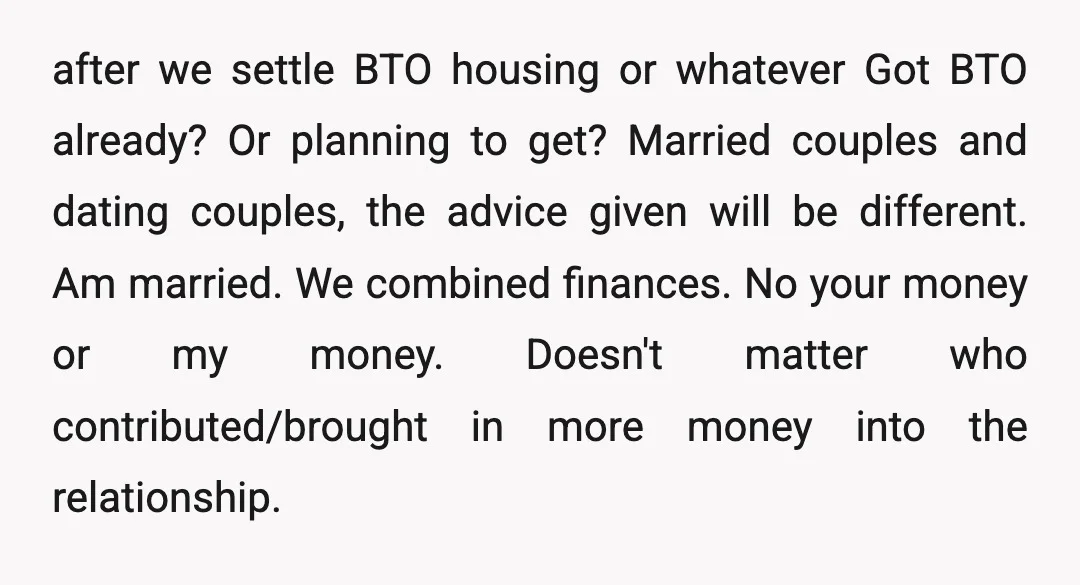 u/lao3hero
Break up.
Haven't marry is like this.
Married liao he will still leech on u while using his money to have a mistress .