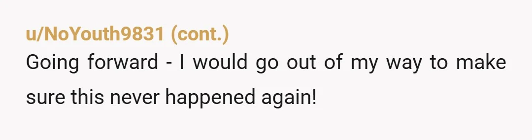 u/Unknown_gemini88 NTA she’s an adult and should know her limits. Why didn’t she go back to the hotel by herself if her feet hurtled that bad and to get her...