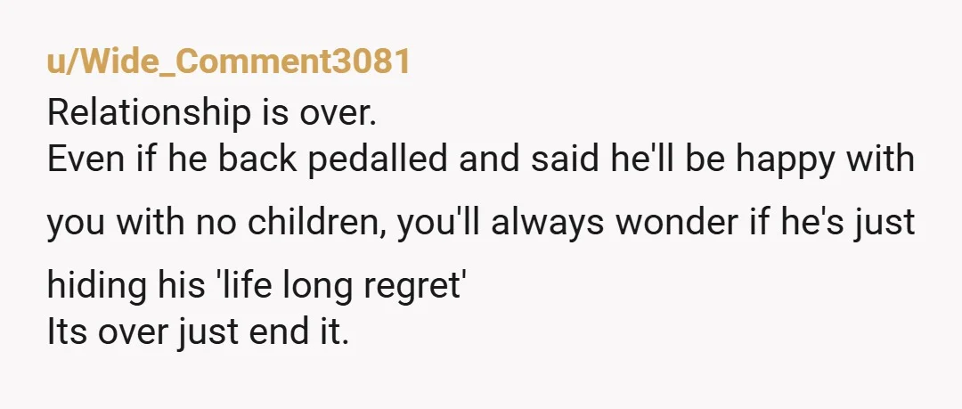 u/wishingforarainyday He’s a manipulative AH. Protect your birth control. I think you should walk away.