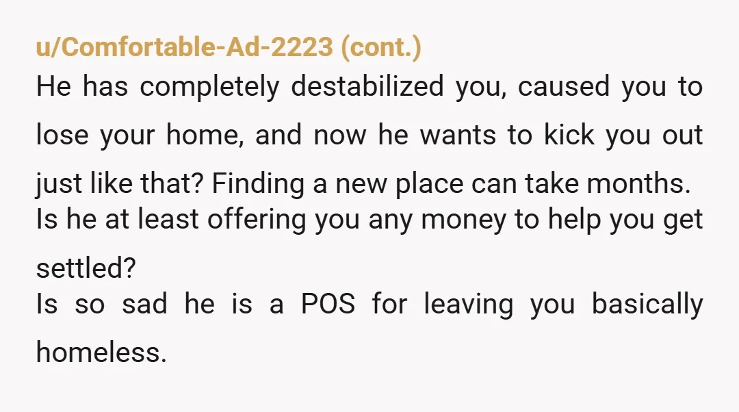u/briomio OP, you are not a yoyo - go away; come back; move in with parents; come back again with me; didn't work again - go away. Enough of this...