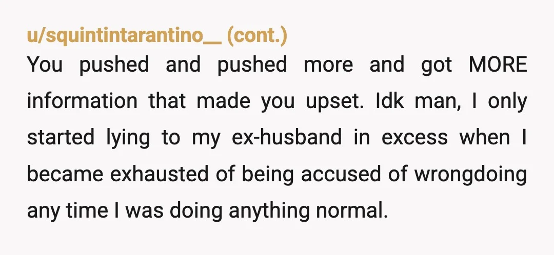 u/tiggergirluk76 ESH. Obviously her actions after you got together and were exclusive are important and she should be held accountable for that. However, you getting access to all of her...