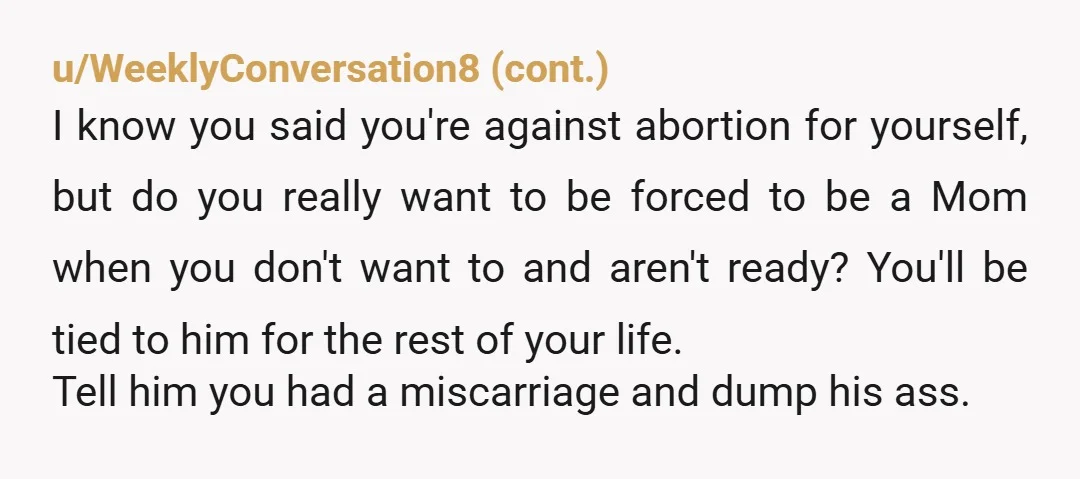 u/leiami10
Do what your friends told you to do. At the very least you need to get away from this guy.