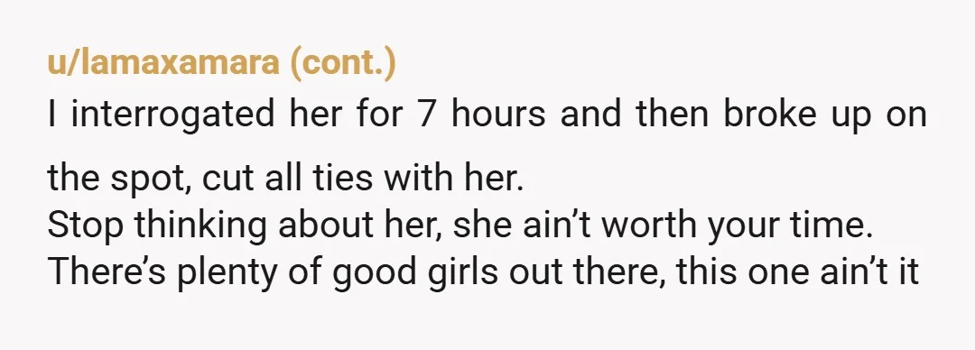u/qriousqat You’re not responsible for her. Put yourself first and start healing now. No need to postpone just because you feel bad for her.