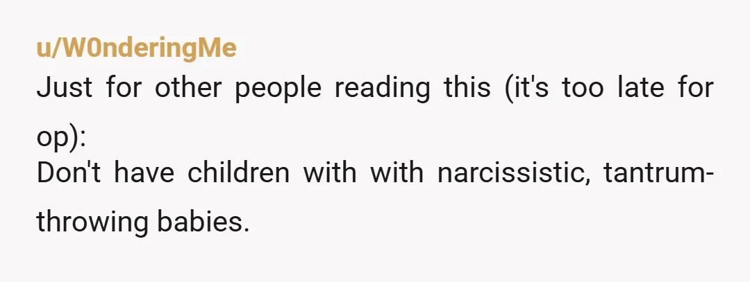 u/clamsammichinmypants NTA mom gets the veto vote because mom is doing all the work to build the person. Jonah is a very nice name and Dad needs to stop seeking...