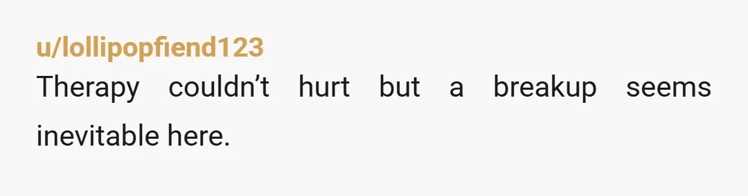 u/anneofred Men and their “legacy”. You work middle management at a tech firm, Bob, you don’t have a legacy! No one cares! Honestly OP I think you need to really...