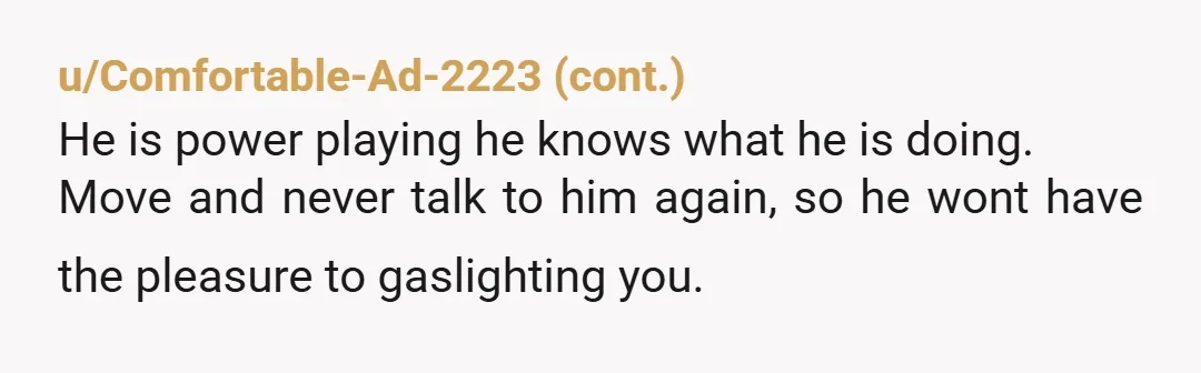 u/Boekenplankje
your post doesnt go to the actual issues in the relationship, perhaps consider a therapist to help you with your struggles.