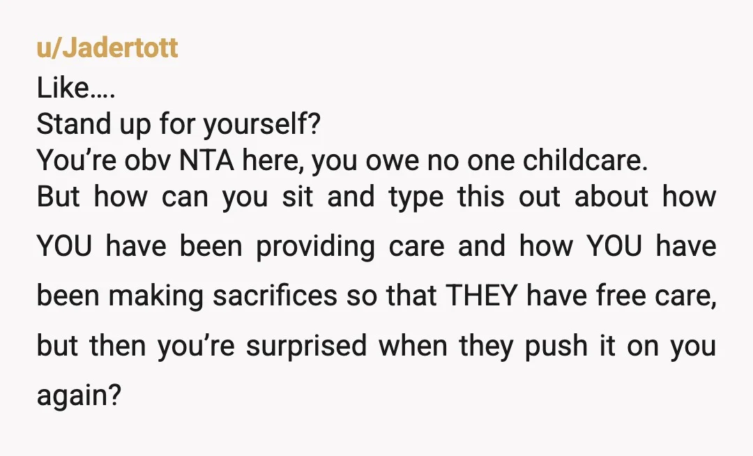 I told Jay he had to ask his mom first before he was allowed to stay here and I‘d rather him stay home with his family since I had to...