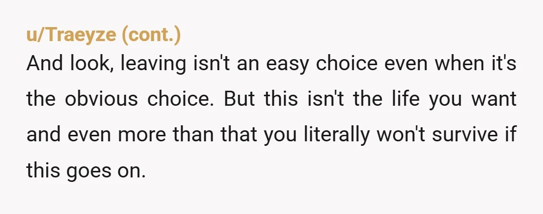 u/feijoawhining Make the first smart decision of your life and divorce her. I cannot fathom the stupidity and poor judgement of someone to pay that much for a wedding to...