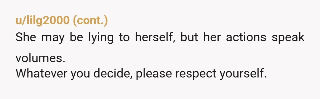 u/sharkieshadooontt Idk why you wanted or needed to hear in detail…. But youll never not envision it. Its time to let her go