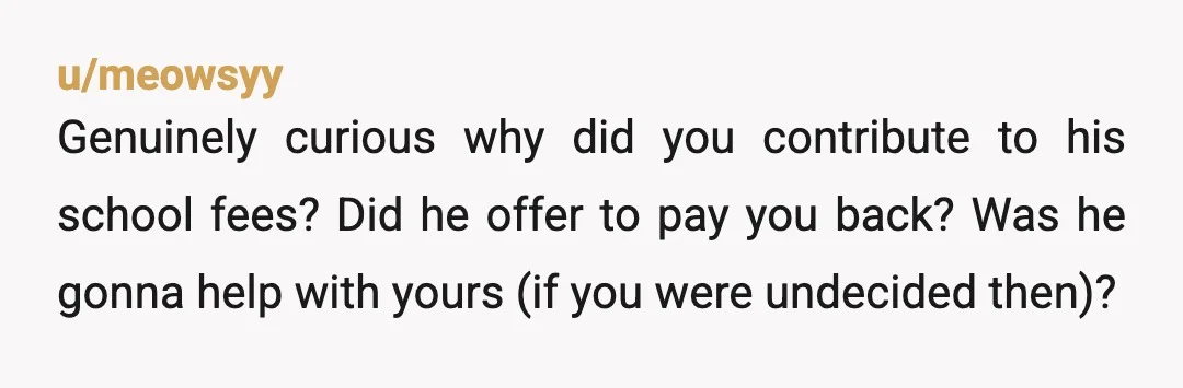 u/After-Alternative710
Wait, his logic doesn't even make sense. Lol. Seems like an odd thing to say.