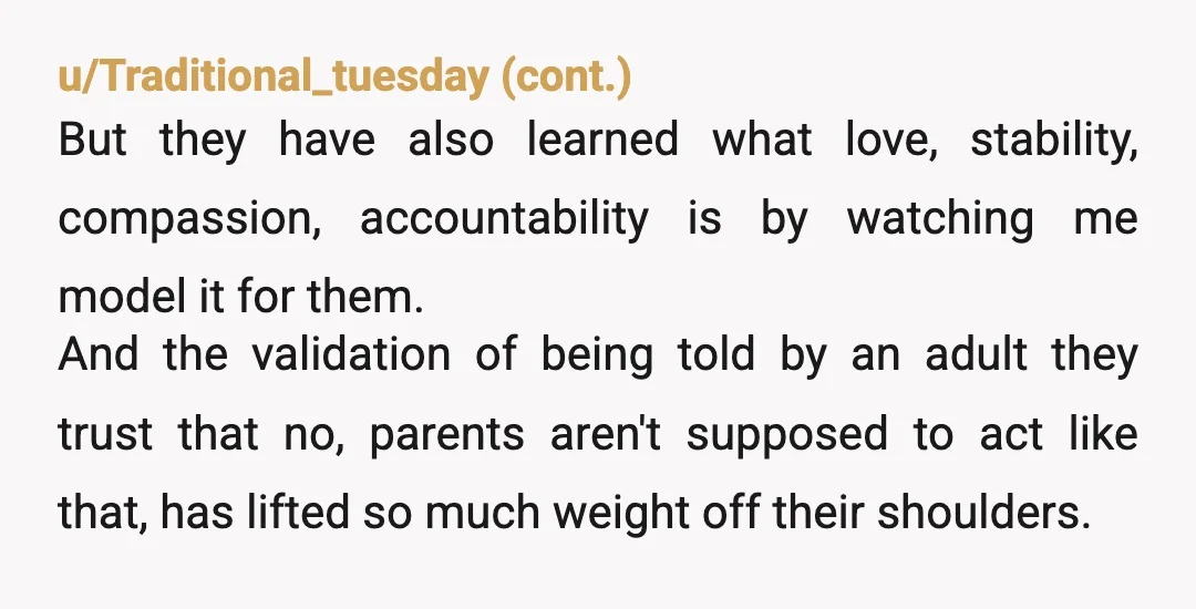 u/RambunctiousOtter I hate this view that not having kids means that you have zero understanding of what is just objectively wrong. I wouldn't tell a pilot how to fly a...