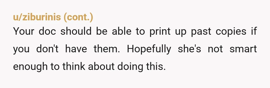 MIL then told us that she’ll go to court and she’ll demand legal permission to meet the baby. I’m not sure if there is such a thing but if it’s...