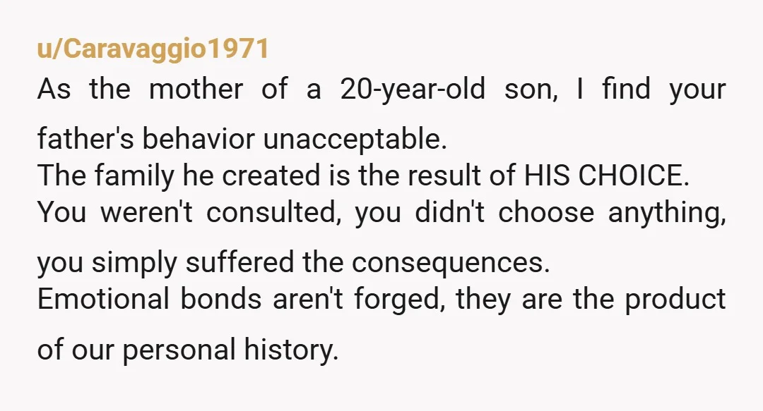 u/TightOrganization522 So he basically wants you to kick your friend to the side to support a stepbrother who is basically a boat anchor