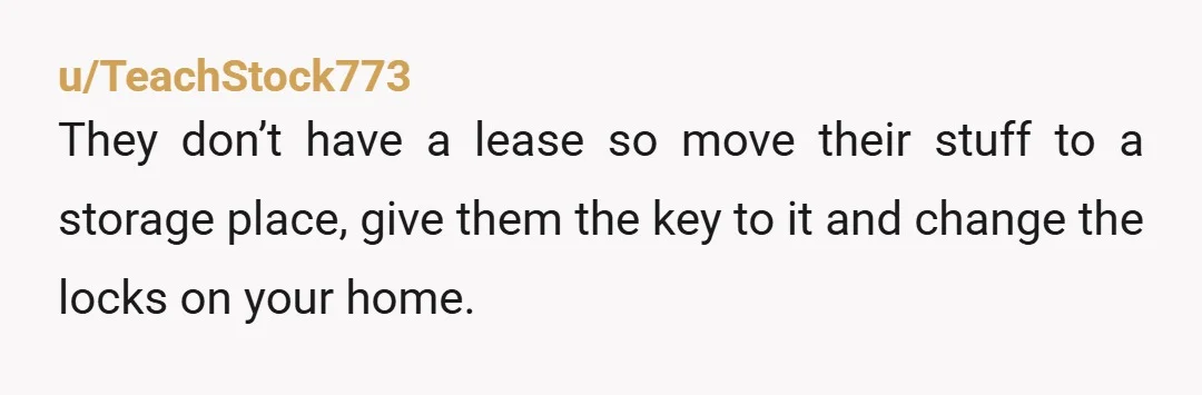 u/Fluffy_Dragonfruit_4 I would not be keeping the dogs locked in. I would continue to live my life the way I want to, she is a guest whether she realizes that...
