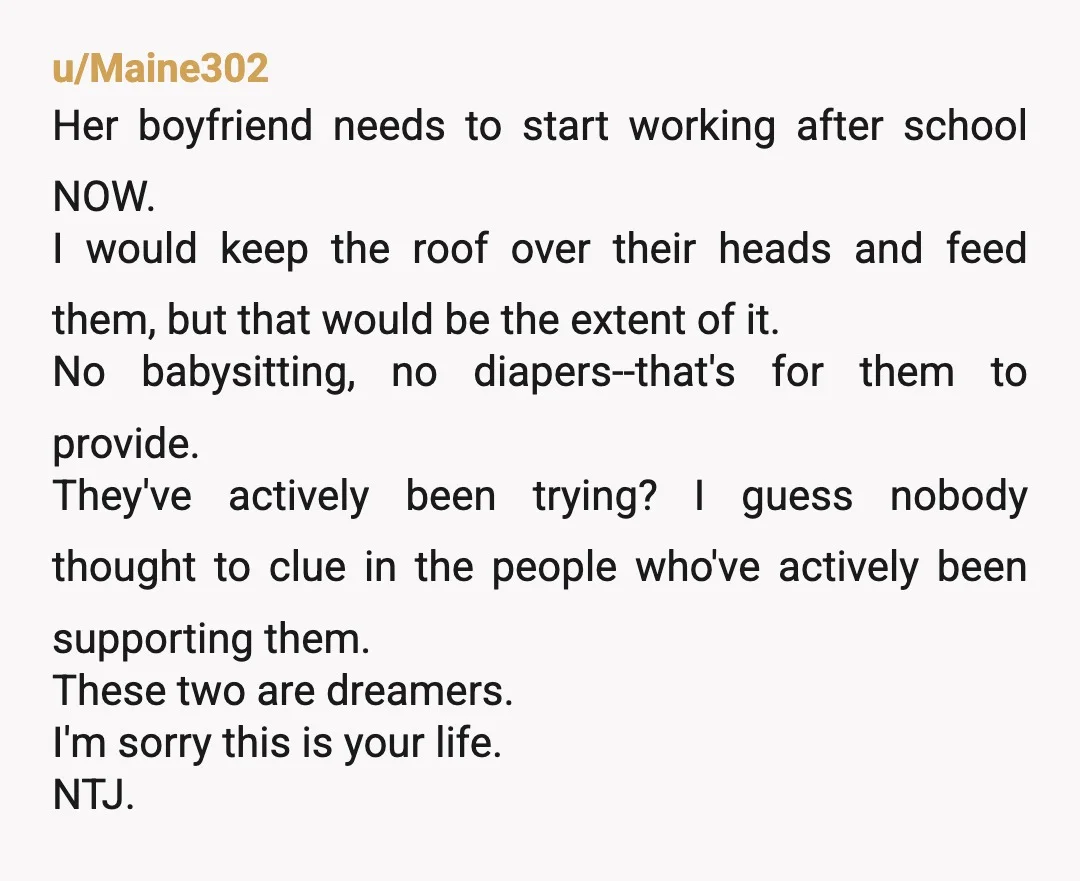 u/Iammine4420 NTJ. They are both delusional. Grown adults with advanced degrees can’t get jobs in this economy. I wish I had some advice. I think you absolutely have to give...