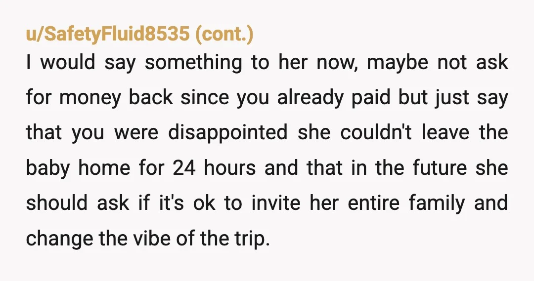 u/JessieColt ESH You should have clarified both the rental car cost and the hotel room cost before you agreed to go on the trip. At a minimum, the rental car...