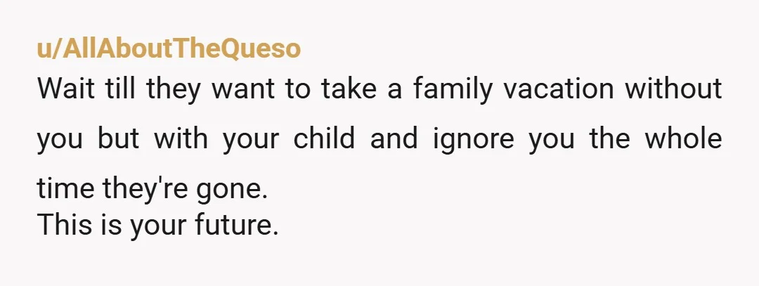 u/Old_n_Tangy
This man is going to be a nightmare ex husband. 
Make sure you've got an excellent lawyer and leave no room for interpretation in your custody orders. 