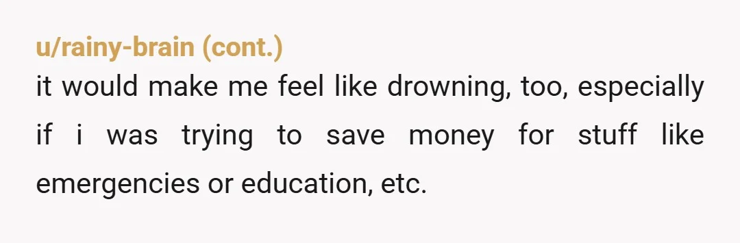 u/KnockKnock-Nevermind
The cost of living will increase for you when you have to pay alimony and child support