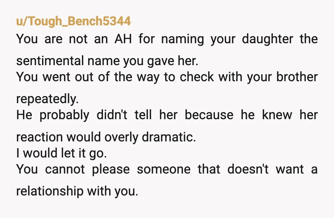 u/DragonScrivner Oh my God, the kids live 8 hours apart — your sister-in-law is being a giant weirdo. She also sounds not very nice (and … jealous of you?) and...