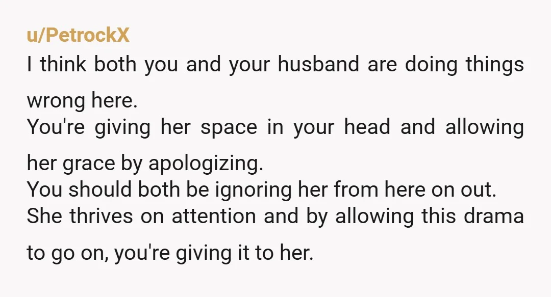 u/placeholder52 Read both posts…your husband is infuriatingly spineless, frankly I dislike him more than H and I can’t stand people like H. Since you are telling the story through whatever...
