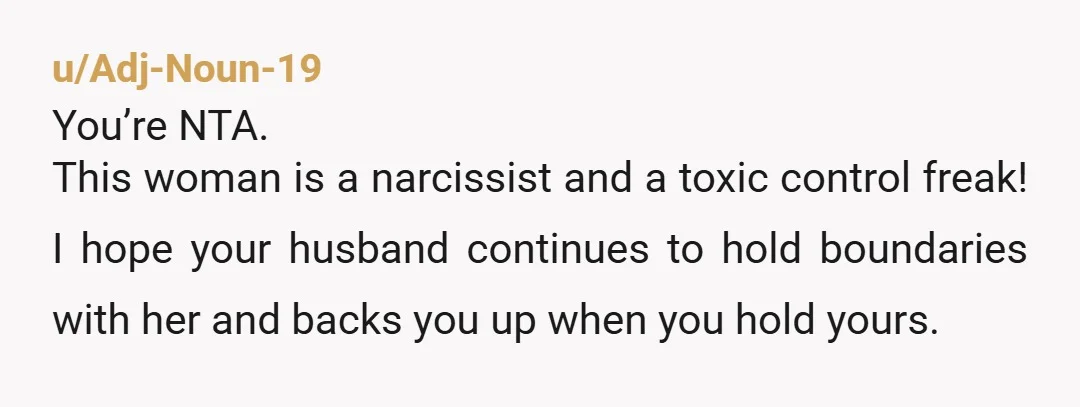 u/Appropriate_Speech33 Not trying to be critical, but this is why I firmly believe that each person is responsible for their own family. If your husband just wants to get her...