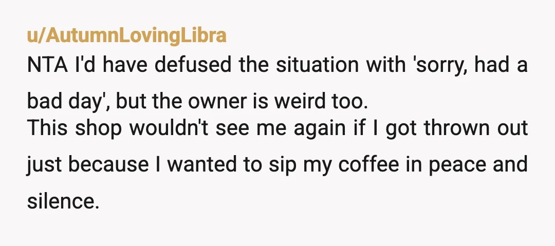 u/Horror-Reveal7618
NTA
He told you to leave, not to pay and leave 🤷
You did as instructed.