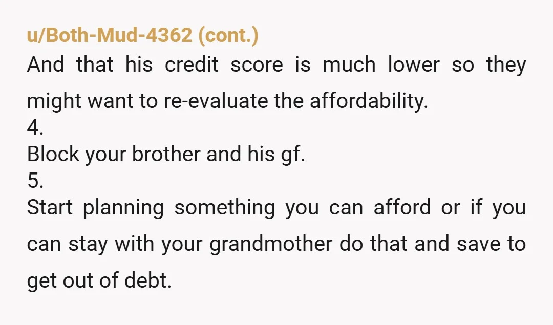 u/cimbric50
NTA- cut him off, and let the leasing company know that you’re no longer involved.