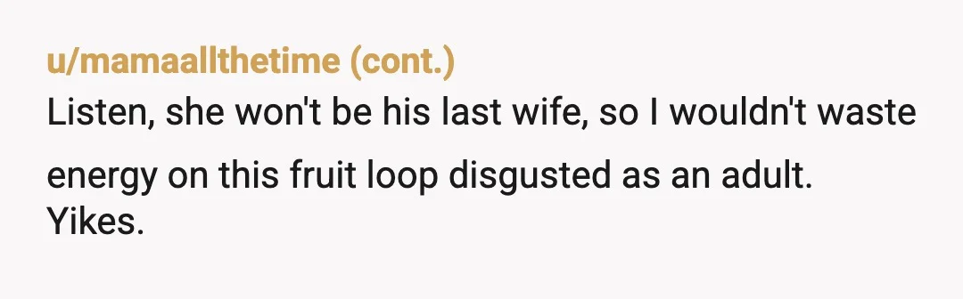 u/Kayish97
If she had asked you to change the name, would you have?
Also this is on your brother, not you.
NTA.