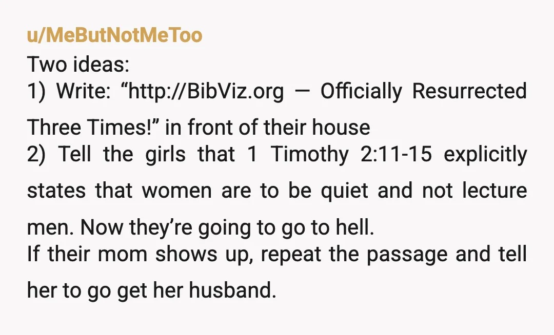u/AdministrativeEbb614 Why would religious people want other people to walk over the holy words and deface them! If these words are blessed they should not be erased by the shoe...
