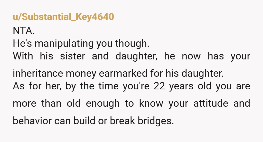 u/DarkRaven231 NTA but I would bet money your husband told your SIL that you were in order for you to feel more pressure. Set some boundaries with your husband and...