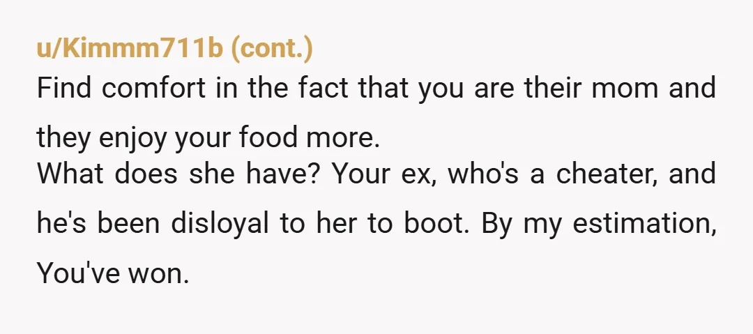 u/Life_Temperature2506
Follow up in the App that you were only responding to his wife's constant, repeated insults of you.
For the record.
NTA