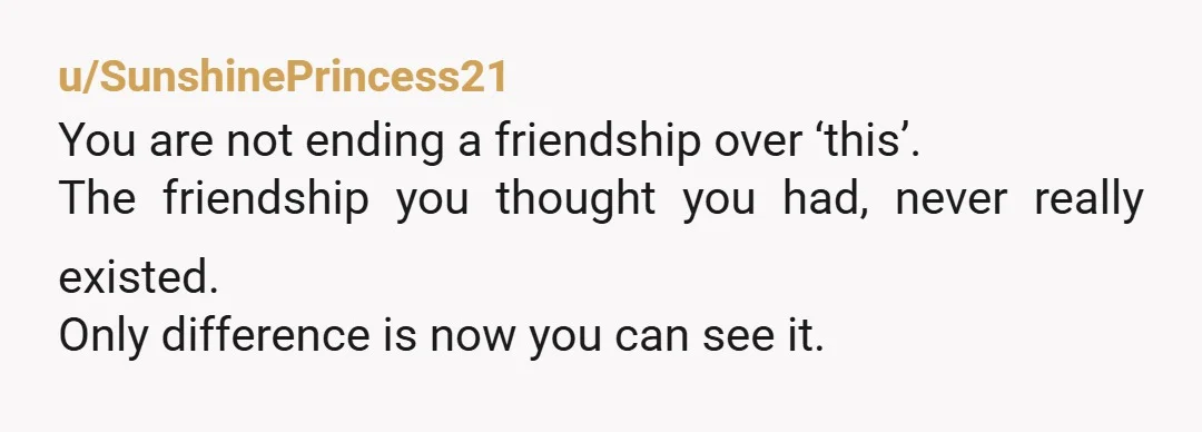 u/ER_Support_Plant17
Nate and Lisa are trash people be happy you don’t have to deal with them.
Go enjoy the life you’ve made with your husband and daughter.