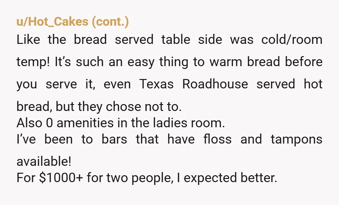 u/zappergun-girl I was victimized by the poached-pear-on-goat-cheese-cheesecake from that place. I think everything else was all right