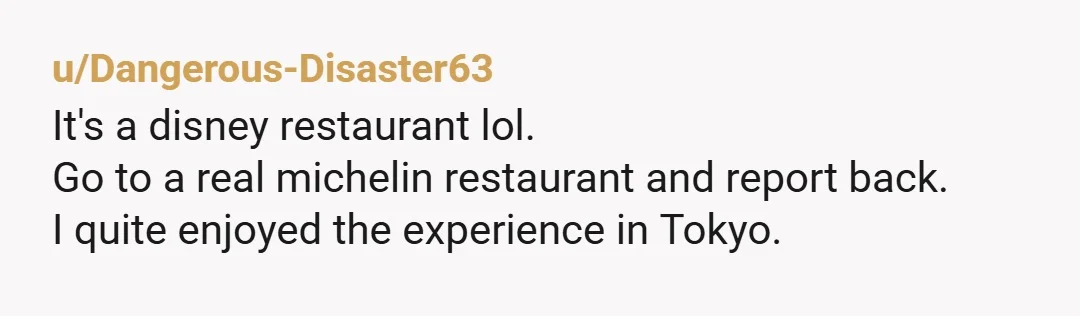 u/phantomsteel I only go to those places when my company pays for it and 9/10 times I wouldn't spend my own money to go back.