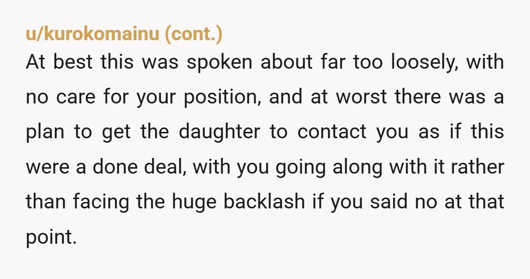 u/RandomInSuburbia To make sure I understand: you are not allowing yourself to be manipulated and financially abused by an entitled young woman who has always been cold to you. NTA....