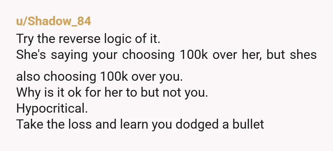 u/Head_Razzmatazz7174 Her parents want a $180K bride price AND a prenup? Yeah, no. Your culture is moving away from the bride price as no more than a 'token' while hers...