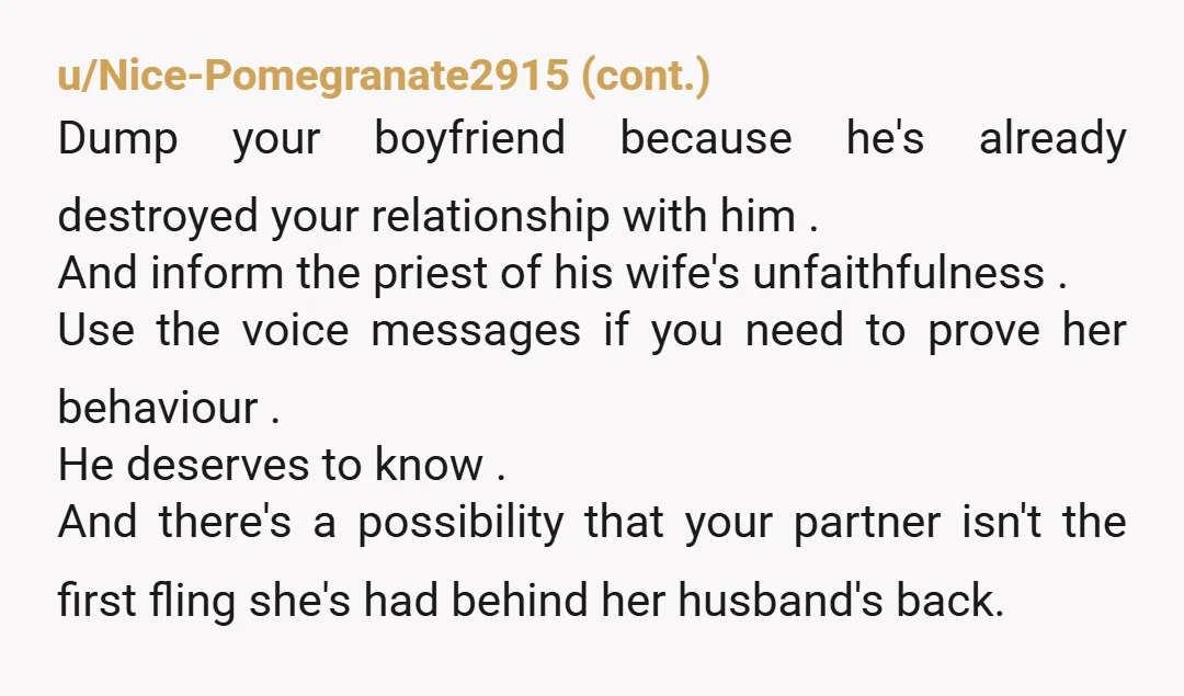 u/Nice-Pomegranate2915 Well your boyfriend is a two-faced cheating sinner so it seems he doesn't take his new faith that seriously ! They're committing a particularly heinous sin as viewed by...