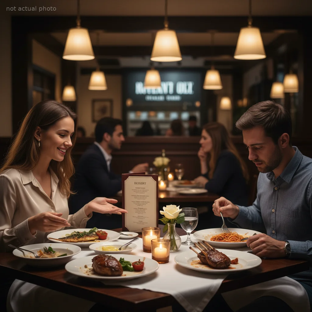 She Ordered a Multi-Course Feast on a First Date With a Teacher, and It Did Not Go Well