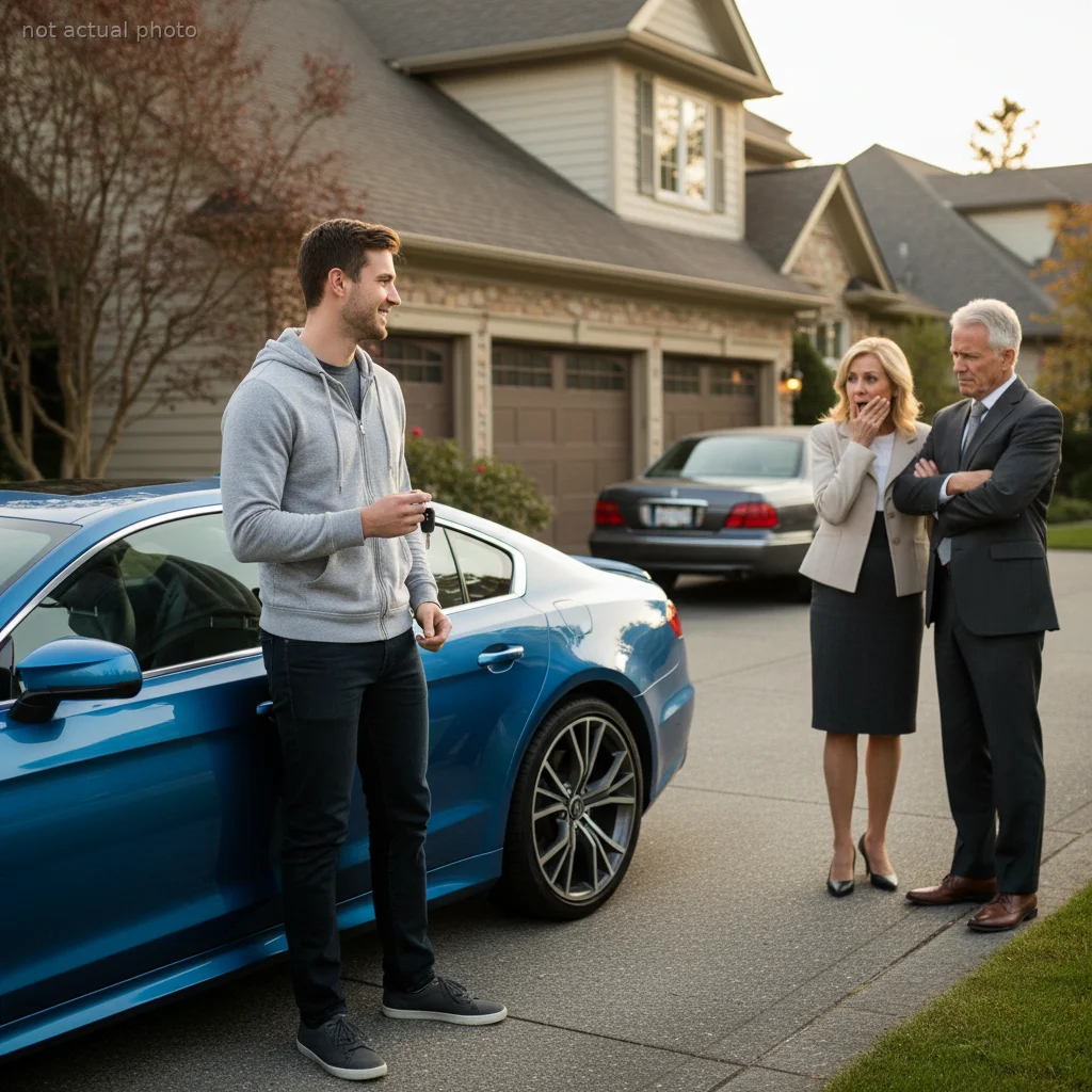 Parents Demand Man Label His Full-Time Income A 'Temporary Hobby' After Buying A New Car