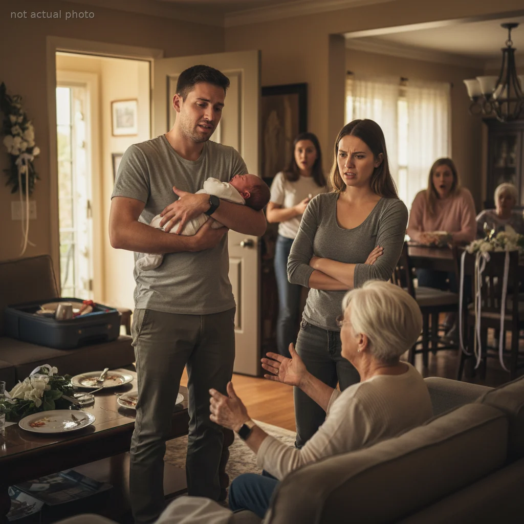 This Dad Refuses to Let His Mother See Her Grandchild After She Snatched the Baby and Ignored His Wife