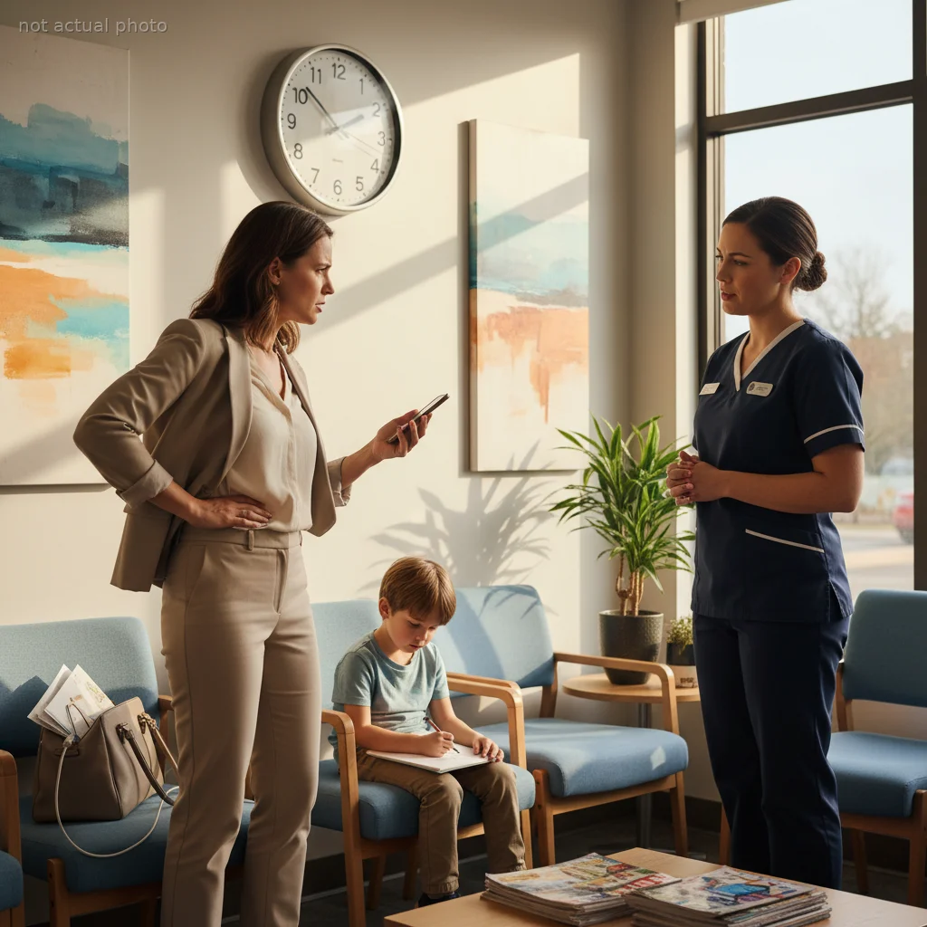 Mom Tells Nurse She’s 'Also a Professional' After Waiting 45 Minutes for a Doctor, Sparking a Major Family Debate
