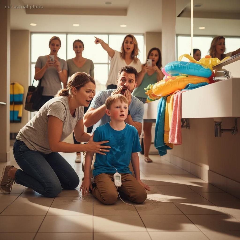 Shopper Demands Family Member Treat Child's Medical Emergency In The Bathroom, Sparks Outrage