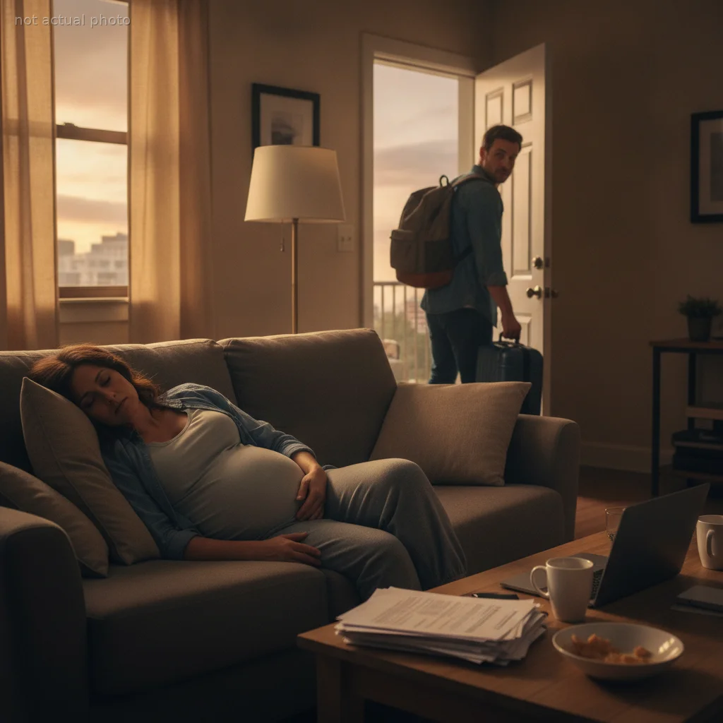 Unemployed Husband Flees to Another Country Because His Pregnant, Overworked Wife 'Ignored' Him