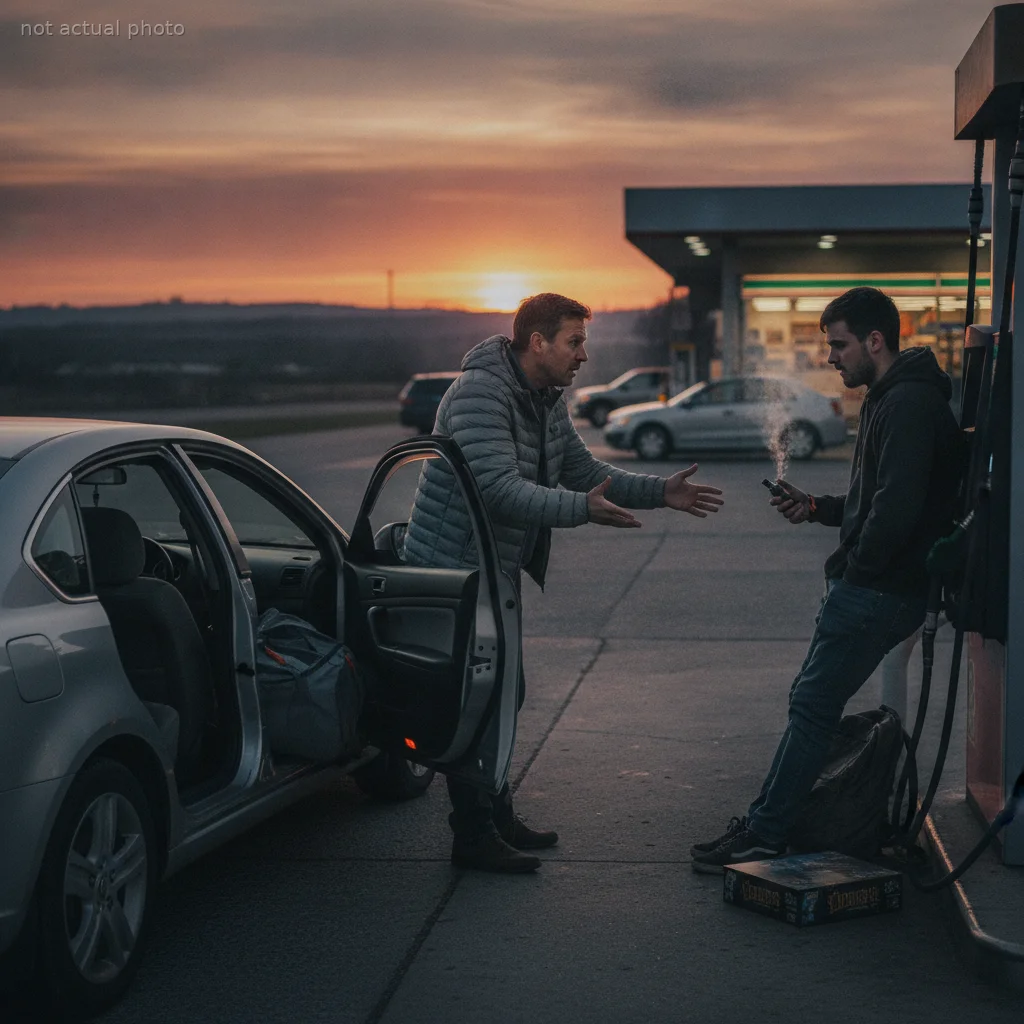 Asthmatic Driver Leaves Passenger Stranded at Gas Station After He Refuses to Stop Vaping