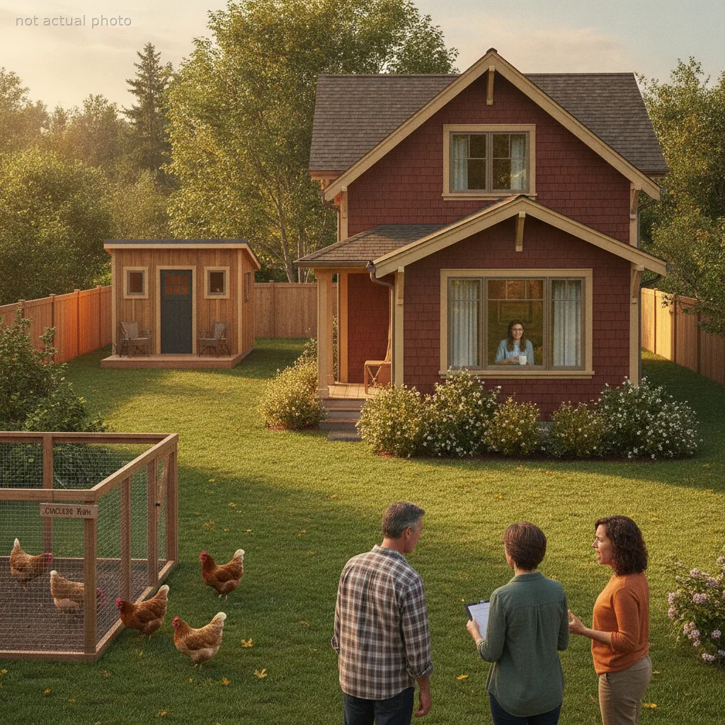 Introverted Homeowner Legally Keeps Backyard Chickens and Builds Rental Unit, Sparking Outrage From Angry Neighbors