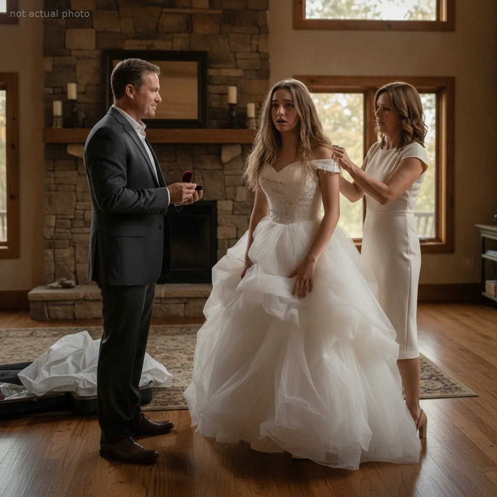 He Kept His Wedding A Secret From His Own Daughter, Then Ambushed Her With A Dress That Didn't Fit