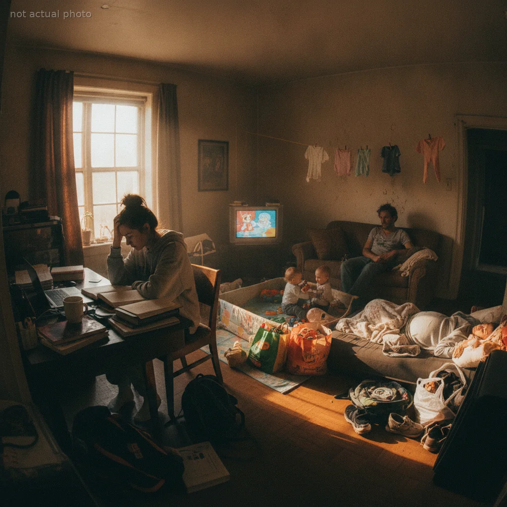 She Pays Rent to Study in Peace, but Her Unemployed Brother’s Growing Family Is Crowding Her Out