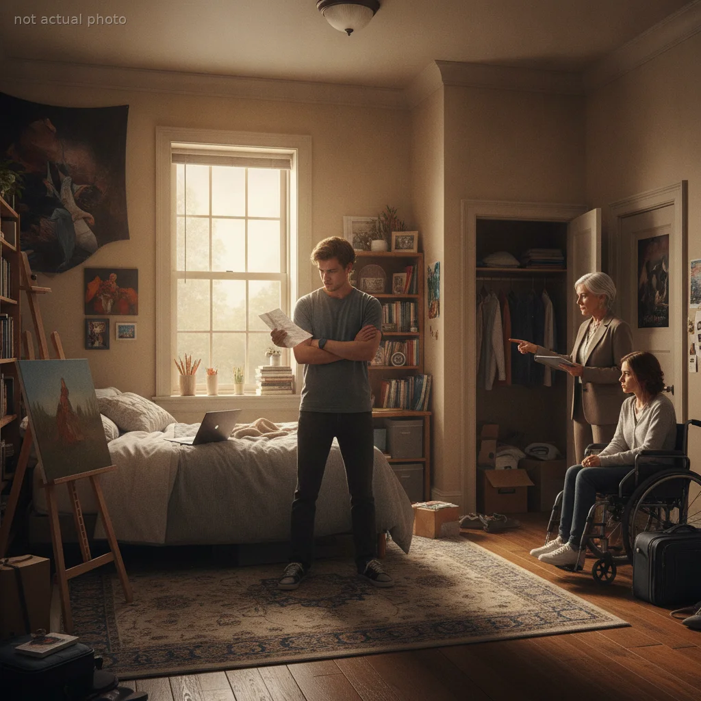 Student Refuses to Swap Their Hard-Earned Large Room with a New Disabled Roommate, Sparking a Household War