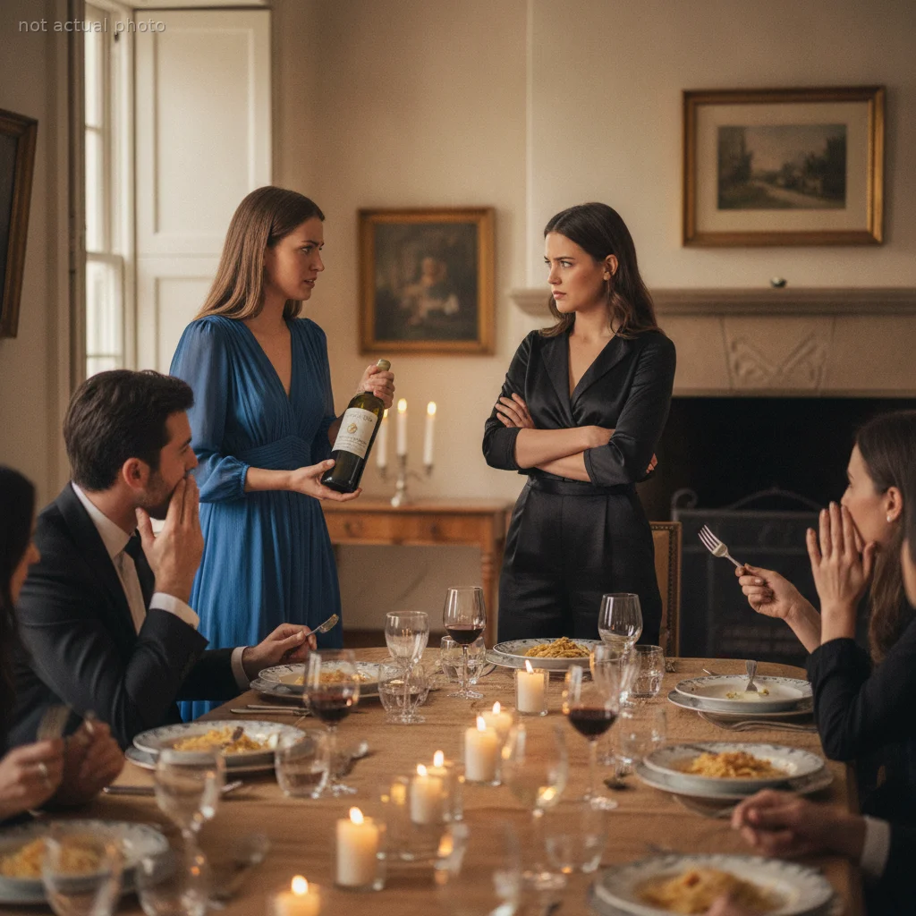 This Guest Brought the "Wrong" Wine to a Formal Dinner, and Now the Host Refuses to Pay Her Back